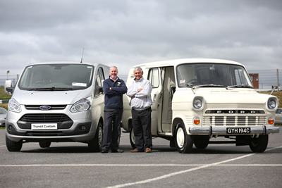 The Ford Transit turns 50)